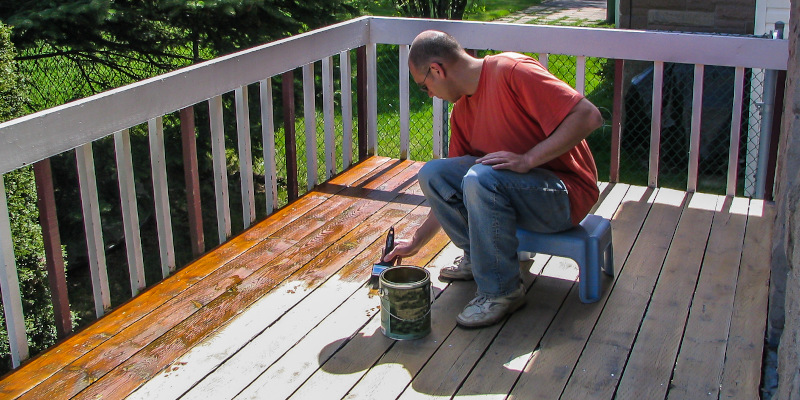 Deck Painting in Columbus, Ohio