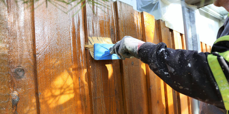 Fence Staining in Columbus, Ohio